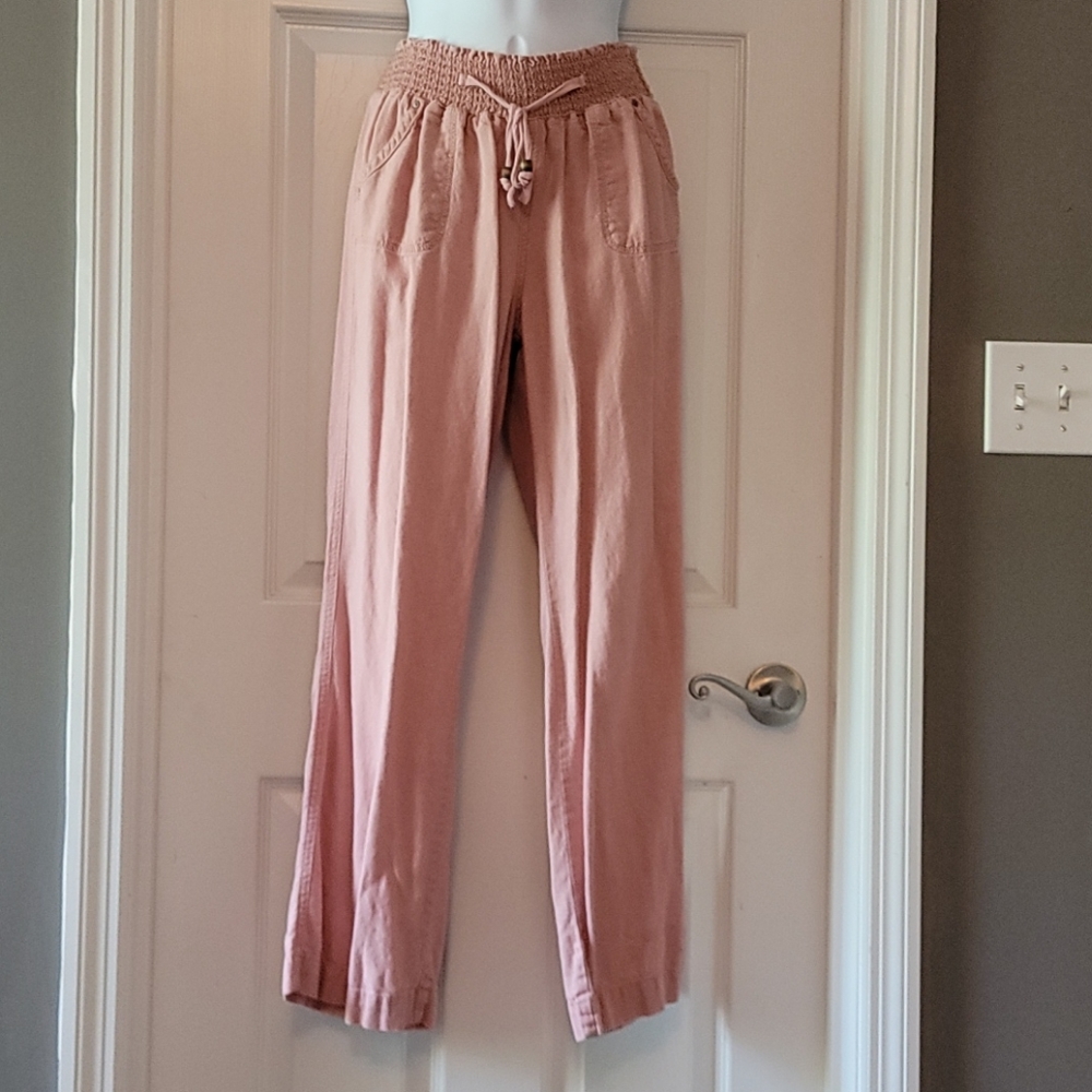 Linen palazzo pants